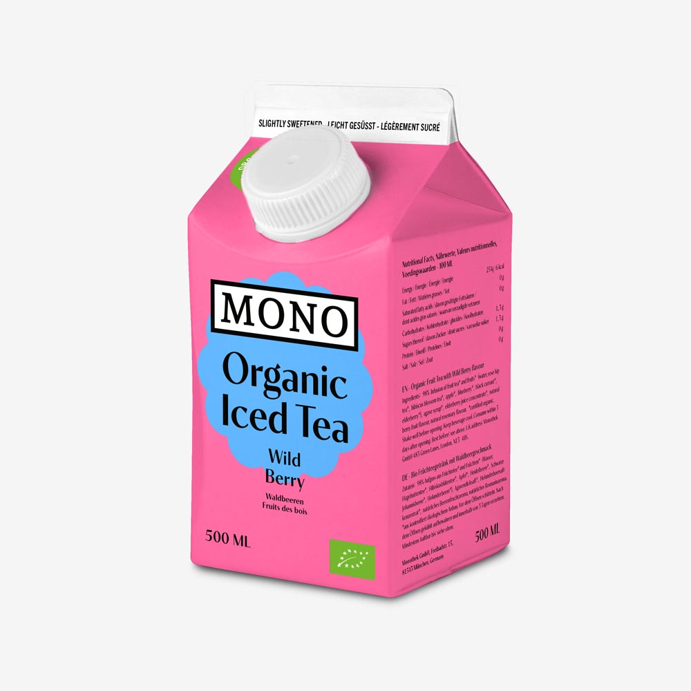 MONO Bio Eistee Mix XL - 8 Trays
